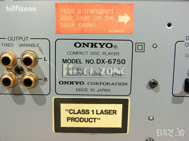 CD плеър  Onkyo dx-6750 , снимка 8 - Ресийвъри, усилватели, смесителни пултове - 54157361