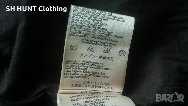 DIESEL LEATHER Jacket Размер XL мъжко яке естествена кожа 18-27, снимка 16 - Якета - 54804741