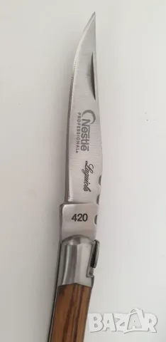 Джобно ножче Laguiole Nestle 420 EDC- Франция, снимка 6 - Ножове - 55674996