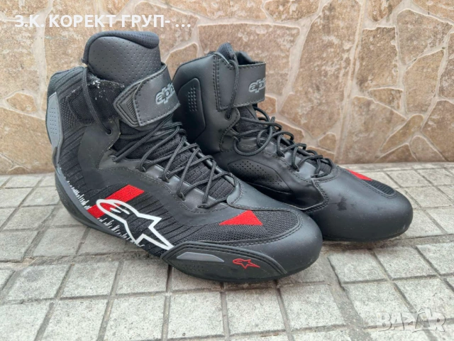 Мото обувки Alpinestars Faster-3 Rideknit- размер 45.5, снимка 4 - Аксесоари и консумативи - 54883343