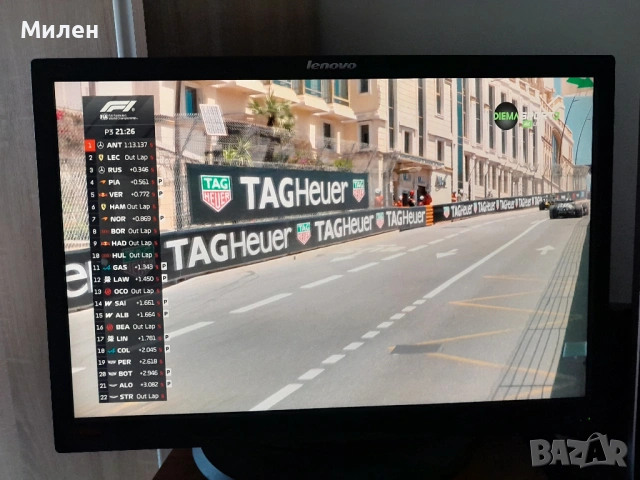 Монитор Lenovo, снимка 2 - Монитори - 54808619