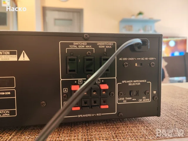 Kenwood KM-206 крайно стъпало, снимка 7 - Ресийвъри, усилватели, смесителни пултове - 55334222