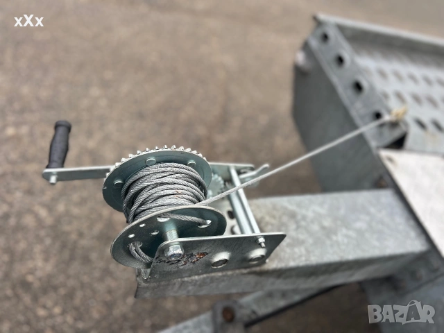 Ремарке за  BORO K4 затворено R185/14c, снимка 5 - Ремаркета - 55145613