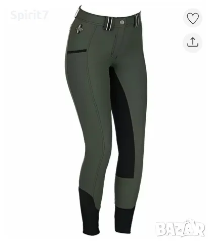Брич за езда Felix Buhler Military green Л
