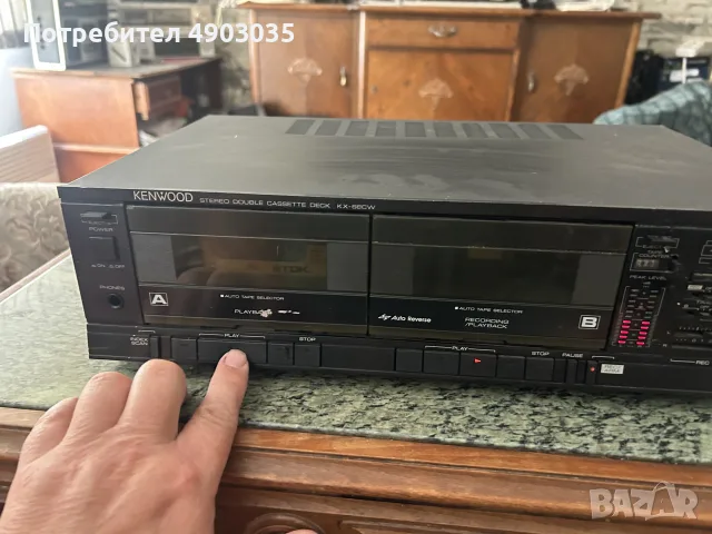 ДВИКАСЕТЪЧЕН РЕВЕРСЕН ДЕК
 KENWOOD, снимка 7 - Декове - 55585713