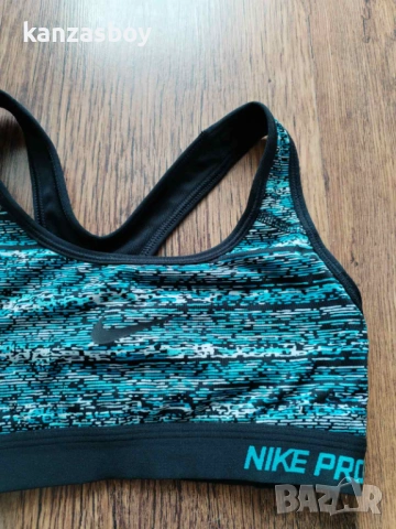 nike sport bra - страхотно дамско бюстие КАТО НОВО XS, снимка 3 - Корсети, бюстиета, топове - 54662774