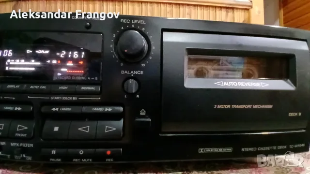 SONY TC - WR 545 двойно риверсивен дек, снимка 5 - Декове - 55333012