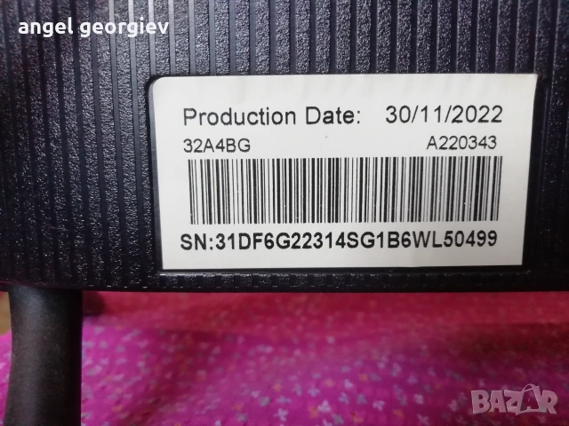 Телевизор Hisense за ремонт, използван, снимка 2 - Части и Платки - 54965059