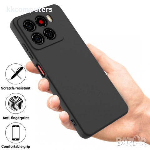 ZTE Blade A56 калъф – мек силикон, каишка за ръка, протектор, 4 цвята, снимка 3 - Калъфи, кейсове - 54640820