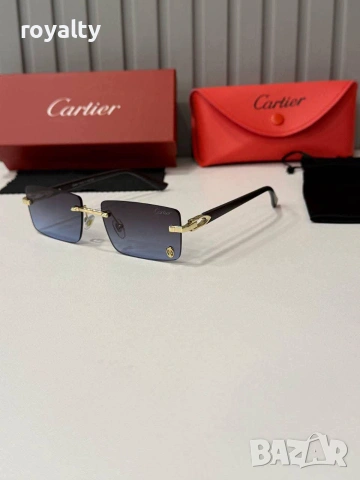 Cartier Нови Дамски Слънчеви Очила Различни Цветове , снимка 3 - Слънчеви и диоптрични очила - 55030991
