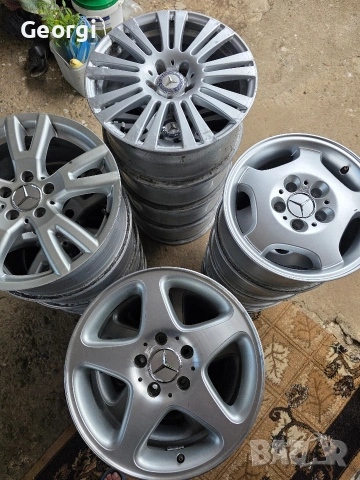 Продавам Оригинални Джанти R16 за Мерцедес J7 ET 37 5x112, снимка 8 - Гуми и джанти - 55137707