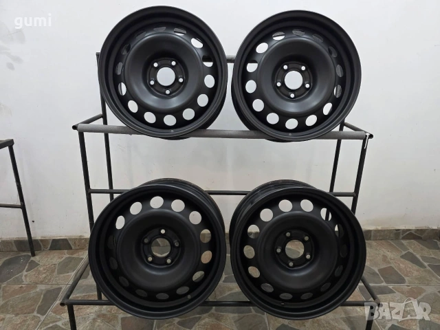 4бр 16ски джанти за OPEL, PEUGEOT 5x108мм A161490, снимка 5 - Гуми и джанти - 55171405