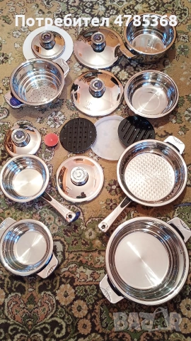 НОВ комплект Koch-Set+ нови халби+нови 2съда ордьовър+съд за церемонии, снимка 2 - Съдове за готвене - 54098532