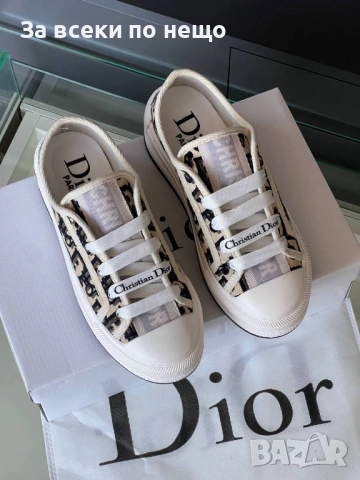 Christian Dior Дамски Маратонки👟Дамски Спортни Обувки👟Платненки Кристиян Диор - 5 Цвята Код SK1710, снимка 2 - Маратонки - 54896459