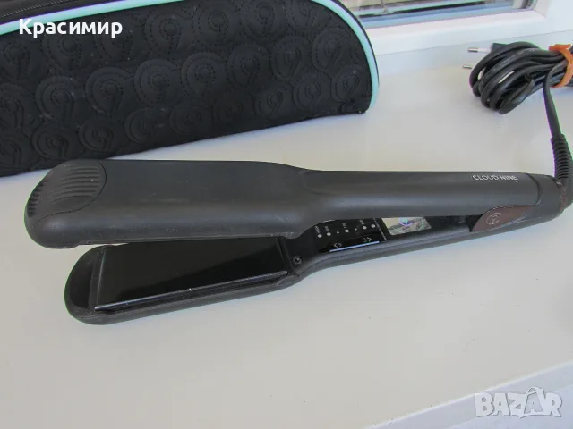 Професионална преса за коса Cloud Nine C9-L1.2 Wide Iron, снимка 11 - Преси за коса - 55591564