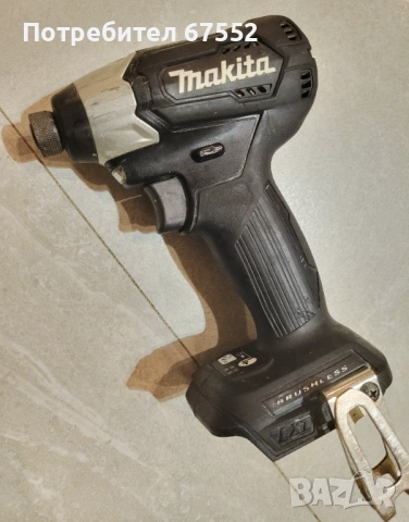 Безчетков импакт със степени Makita DTD155. 140Nm. Само тяло. 65€ Цената е крайна!