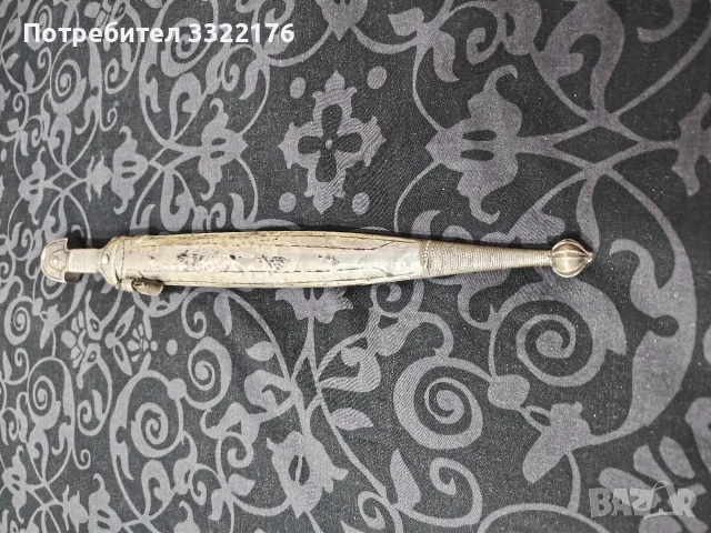 Сребърен кинжал кама от Царска Русия, снимка 5 - Антикварни и старинни предмети - 55416079