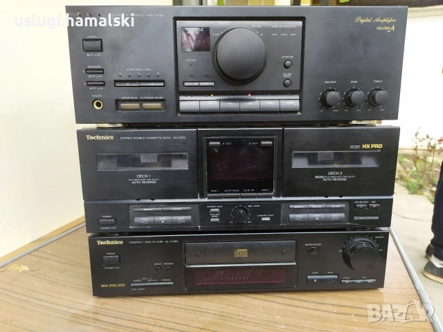 Усилвател/дек/CD плейър Technics