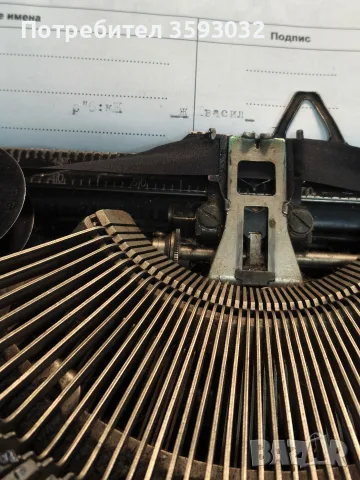 Пишеща машина Remington 5, снимка 8 - Антикварни и старинни предмети - 55374530