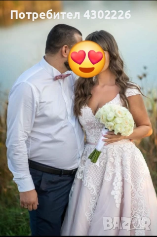 Сватбена рокля, снимка 2 - Сватбени рокли - 54057889