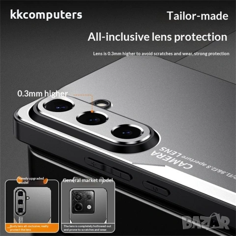 Samsung Galaxy S26 FE Калъф - Алуминиев, TPU, PC, 4 цвята, снимка 8 - Калъфи, кейсове - 55045879