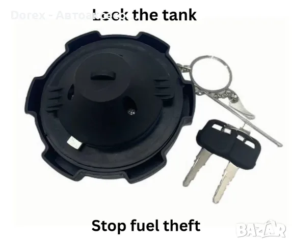 Капачка за резервоар с ключалка, 2 ключа и верижка за DAF, MAN, Mercedes, Volvo, Renault, Iveco, снимка 4 - Аксесоари и консумативи - 55487042