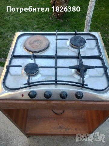 Газов плот с шкаф, снимка 2 - Котлони - 50842535