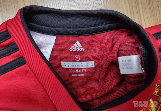 Manchester United / Adidas - детски футболен екип на Манчестър Юнайтед, снимка 7 - Детски тениски и потници - 54489831