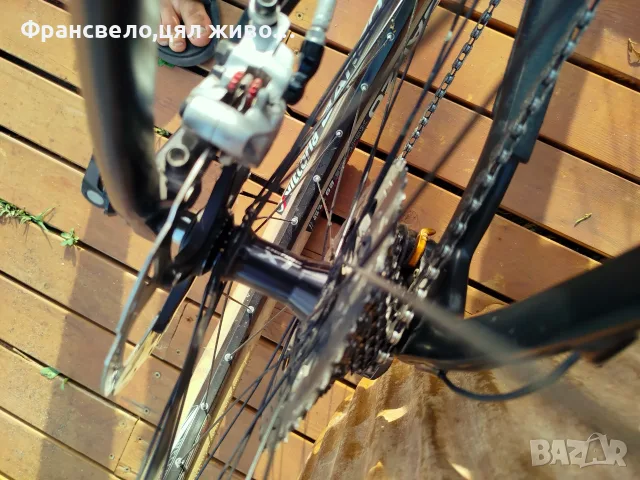 29 цола карбон велосипед колело 2 по 11 скорости електронни Shimano xtr със зарядно , снимка 5 - Велосипеди - 55418878