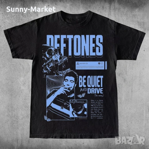 Тениска Deftones 2 модела мъжки и дамски тениски 