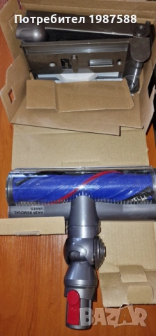 Dyson v 12 detect slim absolute приставки, снимка 3 - Прахосмукачки - 54891968