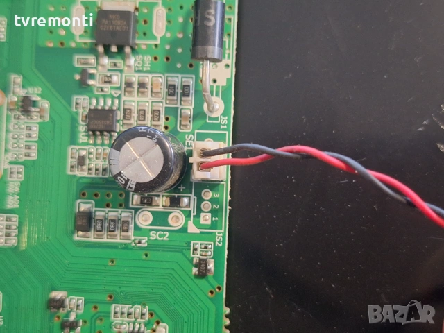 MAIN BOARD ,17AT004V1.1 for ,AXEN AX32DAL04/0203,for 32inc DISPLAY LSC320AN10-H02,  SUNNY модел  SN3, снимка 4 - Части и Платки - 55146871