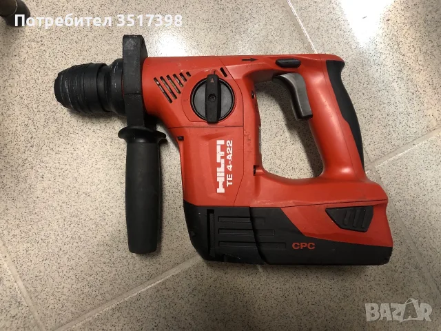 Акумулаторен перфоратор Hilti TE 4 