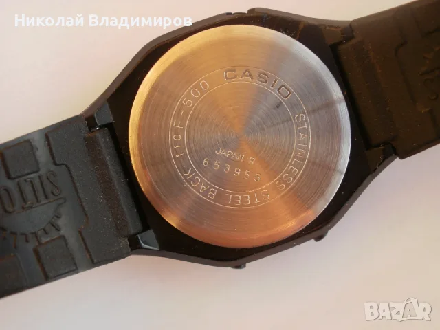 Casio F-500 оригинален японски ръчен часовник 1975 г. мъжки ръчен часовник, снимка 3 - Мъжки - 55683043