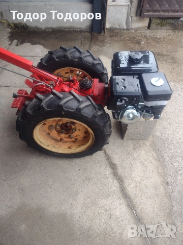 Мотоблок, мотофреза или мотокултиватор акме с фреза след основно сервизиране и нов двигател., снимка 5 - Селскостопанска техника - 54003072