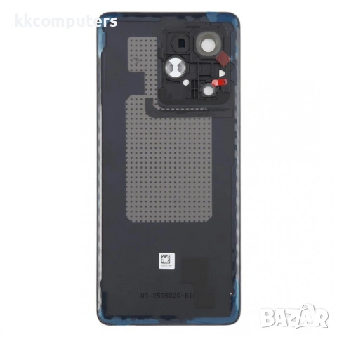 За Realme GT 7 Оригинален Заден Капак с Рамка за Камерата – Черен / Син, снимка 3 - Резервни части за телефони - 54994883