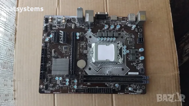 Дънна платка MSI H310M PRO-VH ( MS-7996 v1.4 ) Socket LGA1151, снимка 4 - Дънни платки - 55341492