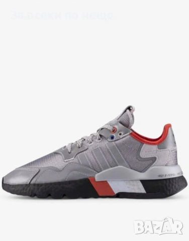 ADIDAS Runnin Nite Jogger 3m Shoes Silver Мъжки Маратонки👟Мъжки Спортни Обувки Код P2356, снимка 7 - Маратонки - 54401605