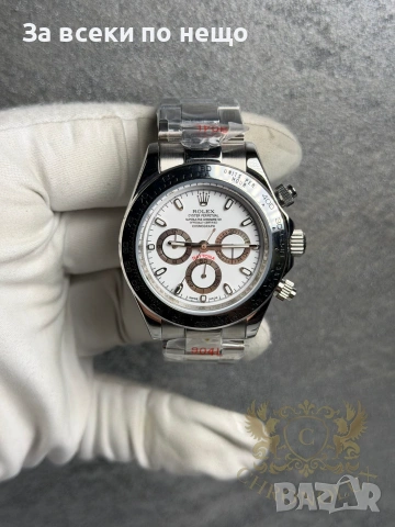 Rolex Daytona Panda Унисекс⌚️Мъжки Часовник С Автоматичен Механизъм⌚️Дамски Часовник Код Chronolux16, снимка 2 - Мъжки - 55078959