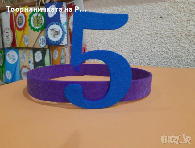 Коронки цифри, букви, слънце, дъга, снимка 5 - Шноли, диадеми, ленти - 54763114