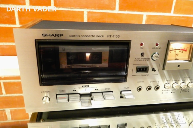 Касетен дек SHARP RT-1155H, снимка 3 - Декове - 54693080