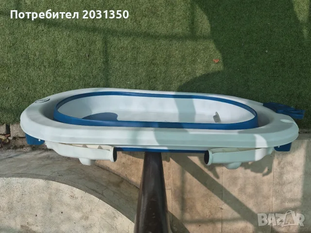 Сгъваема вана Moni - Siren, синя, снимка 6 - За банята - 55557214