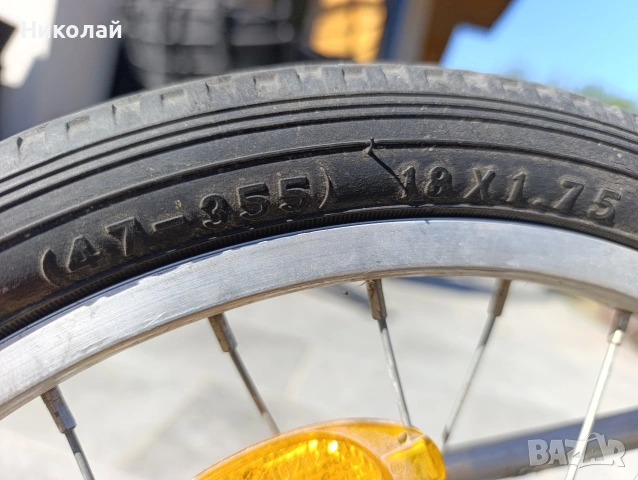 Алуминиево колело 18цола, снимка 5 - Велосипеди - 54320664