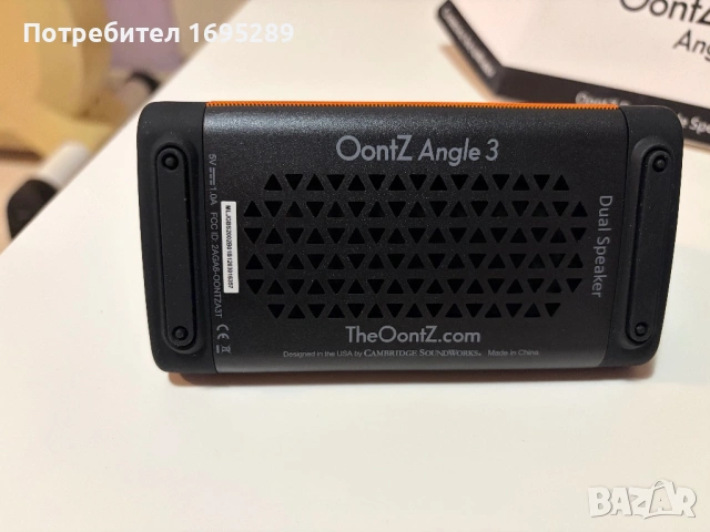 Блутуут колонка OontZ Angle 3, снимка 5 - Bluetooth тонколони - 54722191