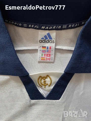 Мъжка футболна тениска Реал Мадрид 1999-2000, снимка 2 - Спортни дрехи, екипи - 54157239