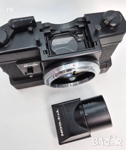 Minolta SR-1 с Rokkor-PF 55mm f/1.8, SR-Meter-2, Topcon MT-1 SLR Body with Winder, снимка 4 - Фотоапарати - 54665518