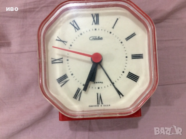 Настолни часовници - електронни  и механични от соца, снимка 5 - Други ценни предмети - 22271392