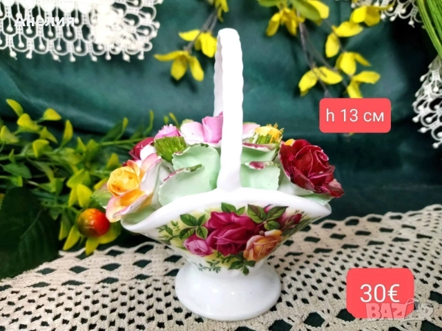Royal Albert old country rose, снимка 6 - Чаши - 54572540