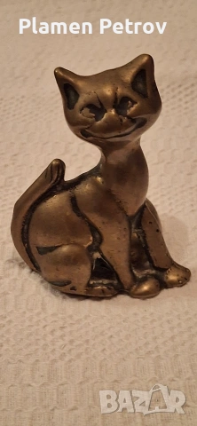 черна котка, Бастет, бронз котка , снимка 7 - Декорация за дома - 44448954