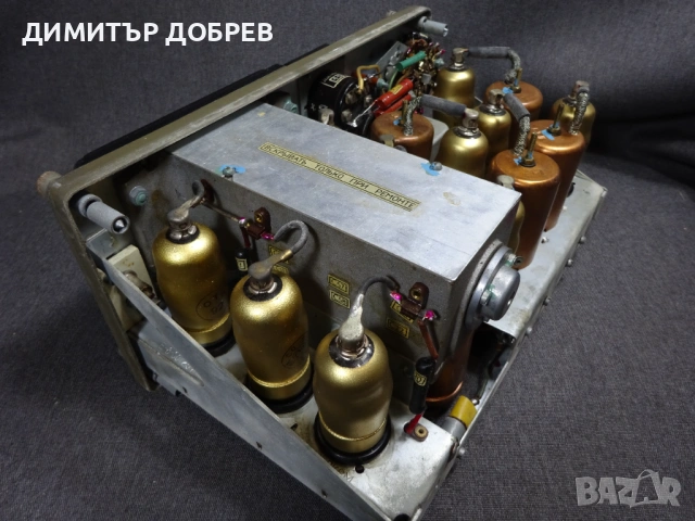 СТАР РУСКА СОЦ СССР ЛАМПОВА ВОЕННА РАДИОСТАНЦИЯ А-7-Б, снимка 17 - Антикварни и старинни предмети - 54082128